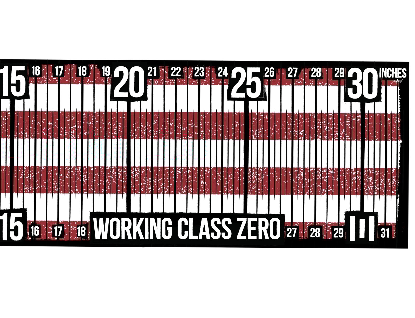 WORKING CLASS ZERO — TRAVEL READY BIG BASS BOARD ( AMERICA )